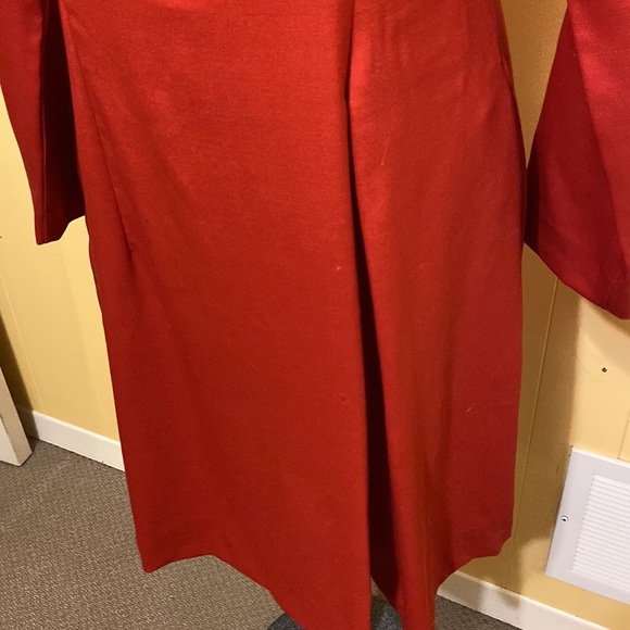 COS Red Wool Dress - Picture 6 of 9